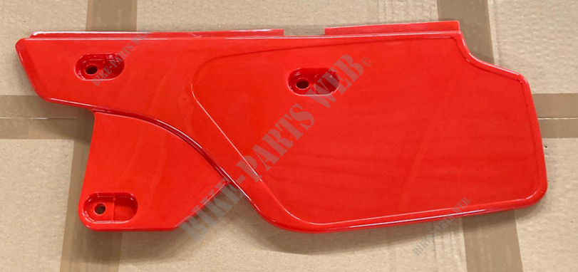 Flash Red left side cover XR250R, XR350R et XR600R 1985 and 1986 - CACHE LATERAL G XR250/350/600 85-86 R119