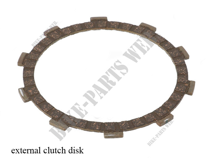 Clutch external disk friction Honda XL250S, XL250R 82, XR250R 81-82-83, XR500R 81-82, XL500R - 22202-ML4-611
