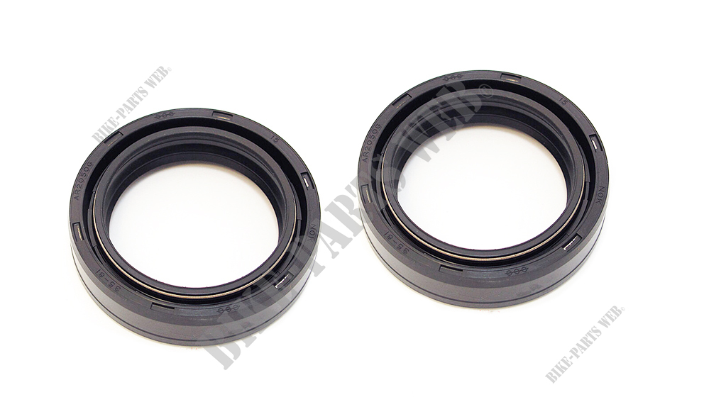 Forks, 2 oil seal 43x54x11 Honda XR400R, XR600R, CR125R 1984 to 89, CR250R 1983 to 88, CR500R 1984 to 88, CRF250F MD38 - 640098