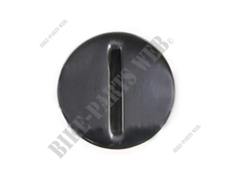 Coil, Black 30mm cap left engine cover (11) Honda XL125R, XL250R 82 and 83, XR250R 81 to 83, XR500R 81 to 82, XL500R - 90087-KVR-650