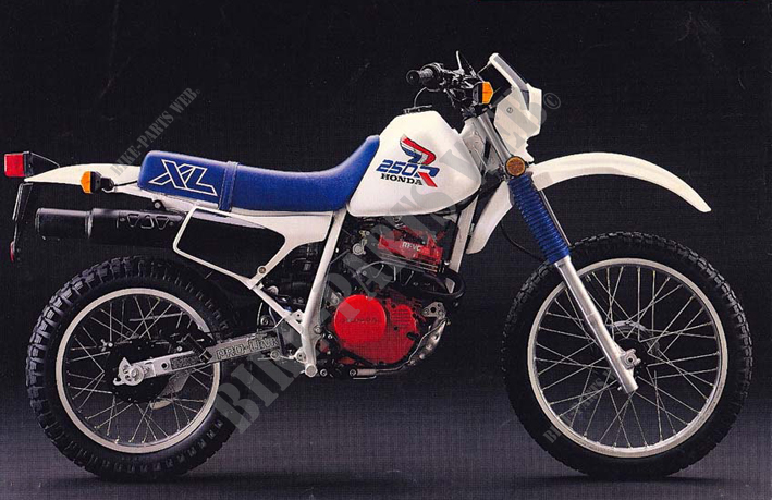 HONDA XL250R 1987, US model - 