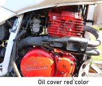 Oil filtrer cover Honda XL600R US, XL600LM red color 11333-MK5-000