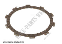 Clurch external disk friction XL250S, XL250R 82, XR250R 81-82-83, XR500R 81-82, XL500R