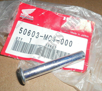 Foot pegs, pin Honda XL125R, XL200R, XL350R, XL500R, XL600R, XL600LM