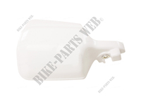Handguard RIGHT SIDE white for Honda XR250R, XR350R, XR600R