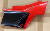 Side cover,, right with sticker Honda XL250R 1982 red color R110