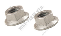 Nut flanged M8, pair for Honda