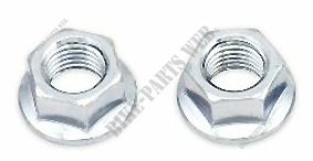 2x flanged M10 nut for Honda - 94050-10000