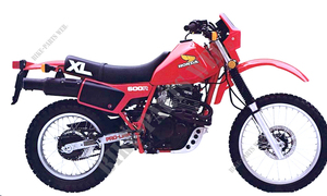 HONDA XL600R 1983 - 78