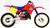 Seat cover for Honda CR500R 1986 - HSCRS