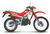 Seat cover red for Honda MTX125R 1986, 1987 - HOSPS