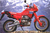 Seat cover red Honda Dominator NX650 - H219-III