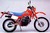Seat cover blue for Honda XL250R, XL350R starting from 1984 - HATRS/h167-II